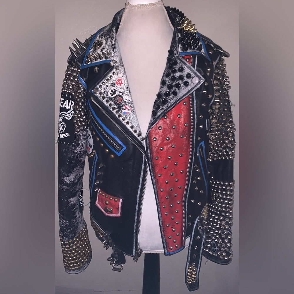 Custom Designed Leather Jacket - image 1